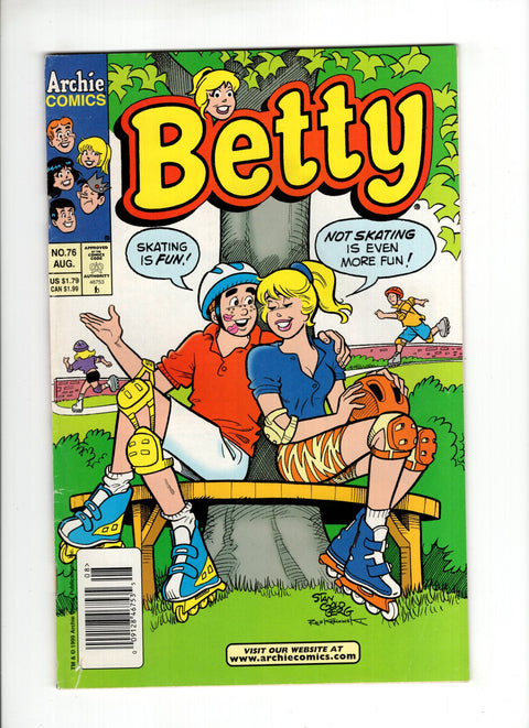 Betty #76B (1999) Newsstand  Archie Comic Publications 1999
