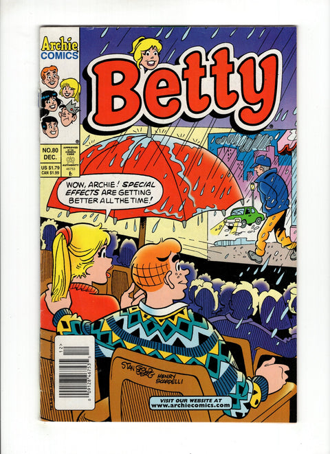 Betty #80B (1999) Newsstand  Archie Comic Publications 1999