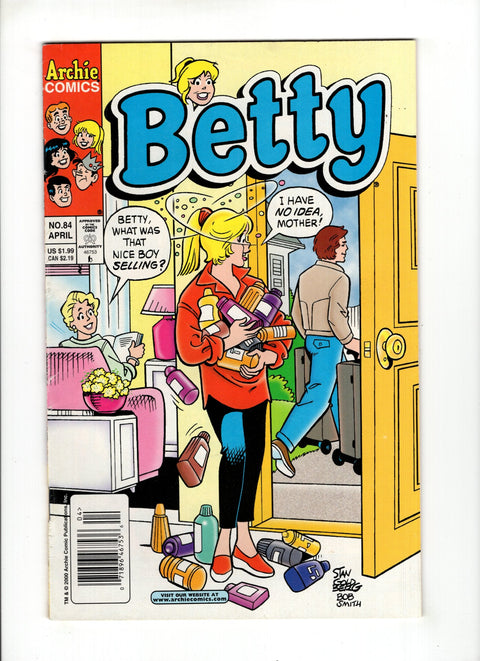 Betty #84B (2000) Newsstand  Archie Comic Publications 2000