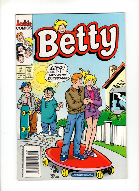 Betty #96B (2001) Newsstand  Archie Comic Publications 2001