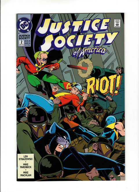 Justice Society of America, Vol. 2 #2A (1992)   DC Comics 1992