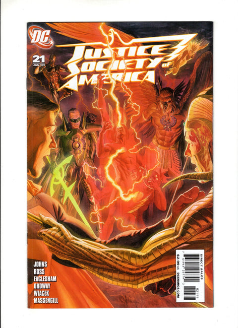 Justice Society of America, Vol. 3 #21A (2008) Alex Ross Regular Cover Alex Ross Regular Cover DC Comics 2008
