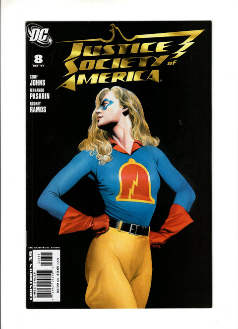 Justice Society of America, Vol. 3 #8A (2007) Alex Ross Regular Cover Alex Ross Regular Cover DC Comics 2007