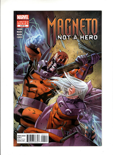 Magneto: Not a Hero #4 (2012)   Marvel Comics 2012