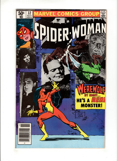 Spider-Woman, Vol. 1 #32B (1980) Werewolf by Night Werewolf by Night Marvel Comics 1980