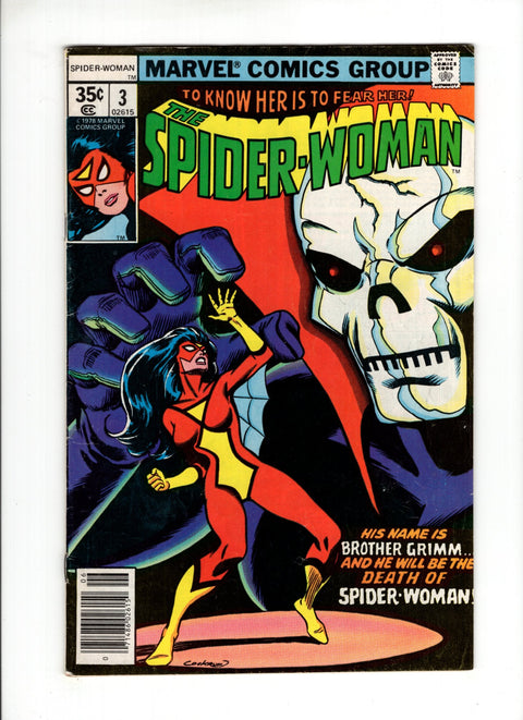 Spider-Woman, Vol. 1 #3B (1978)   Marvel Comics 1978