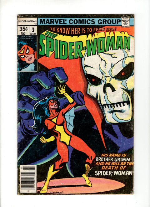 Spider-Woman, Vol. 1 #3B (1978)   Marvel Comics 1978
