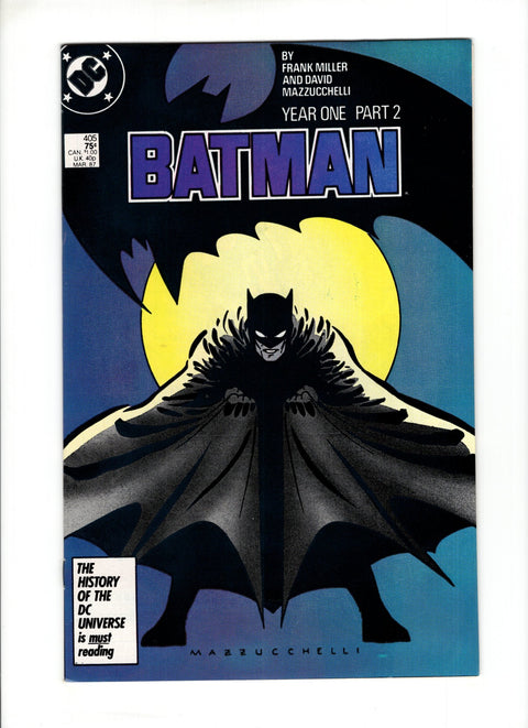 Batman, Vol. 1 #405A (1986)   DC Comics 1986