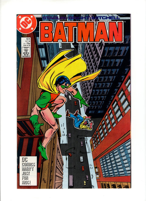 Batman, Vol. 1 #424C (1988) 2nd Printing 2nd Printing DC Comics 1988