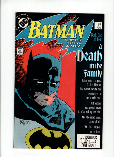 Batman, Vol. 1 #426A (1988)   DC Comics 1988