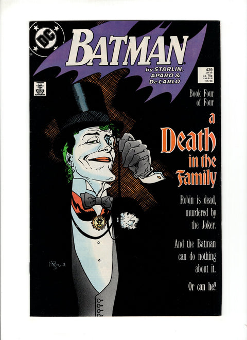 Batman, Vol. 1 #429A (1988)   DC Comics 1988