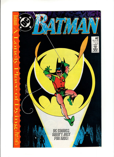 Batman, Vol. 1 #442A (1989) 1st Tim Drake as Robin 1st Tim Drake as Robin DC Comics 1989