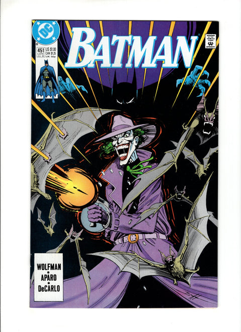 Batman, Vol. 1 #451A (1990)   DC Comics 1990