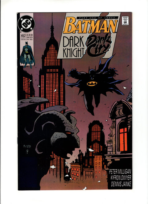 Batman, Vol. 1 #452A (1990)   DC Comics 1990