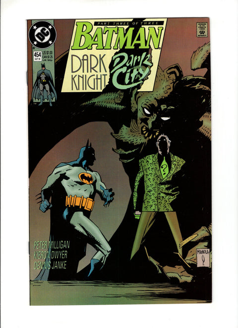 Batman, Vol. 1 #454A (1990)   DC Comics 1990