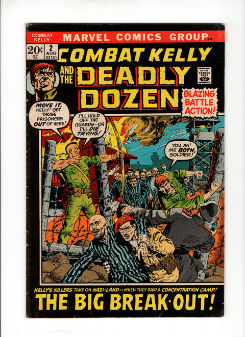 Combat Kelly and the Deadly Dozen #2 (1972)   Marvel Comics 1972