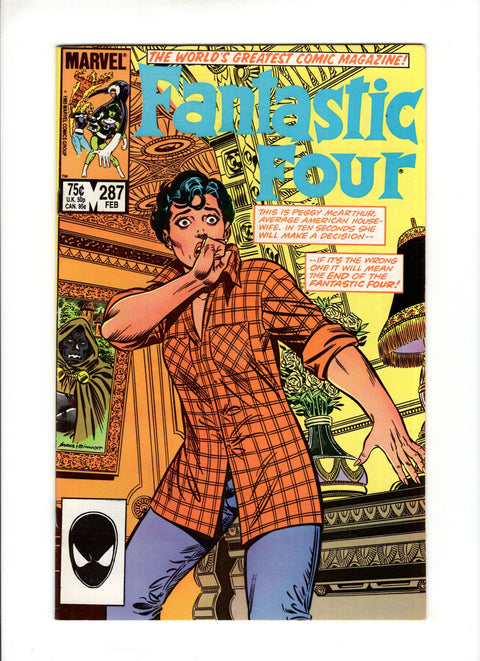 Fantastic Four, Vol. 1 #287A (1986)   Marvel Comics 1986