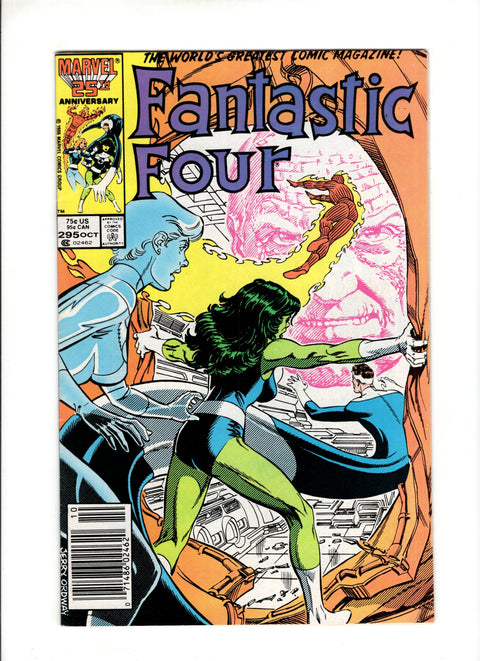 Fantastic Four, Vol. 1 #295B (1986)   Marvel Comics 1986