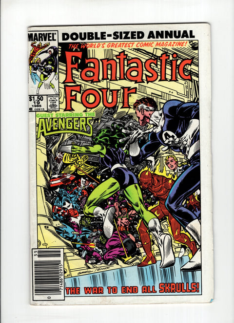 Fantastic Four, Vol. 1 Annual #19C (1985) CPV  Marvel Comics 1985