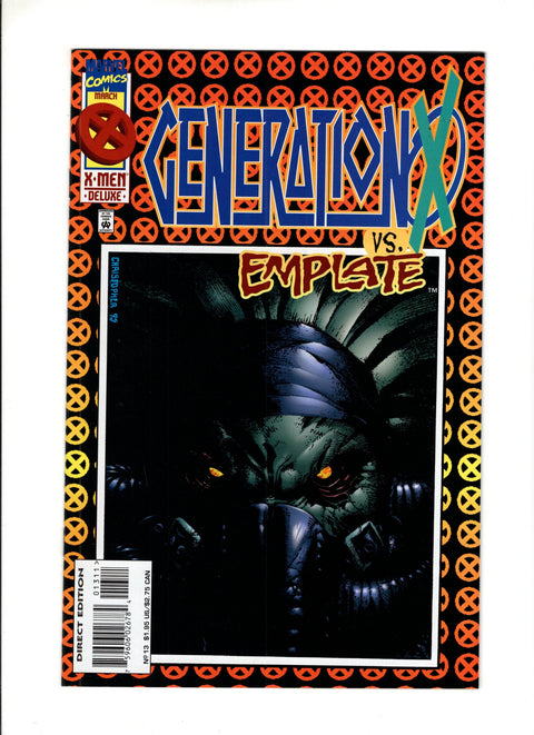 Generation X, Vol. 1 #13A (1996)   Marvel Comics 1996