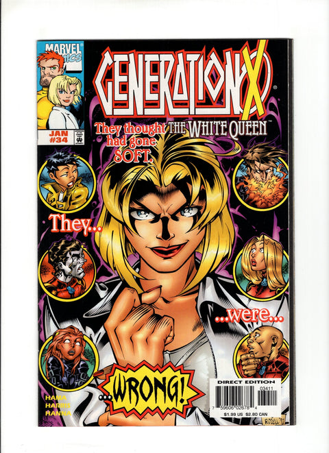 Generation X, Vol. 1 #34A (1997)   Marvel Comics 1997