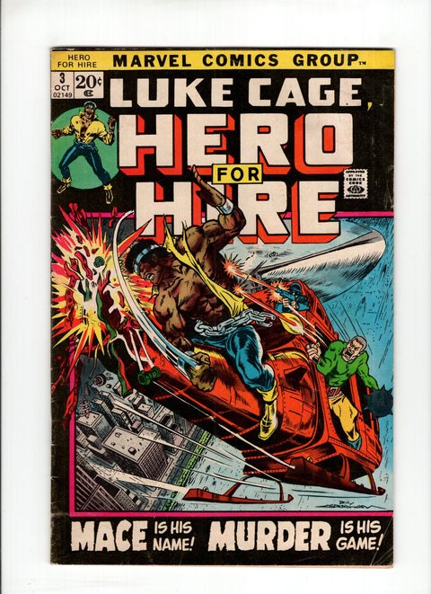 Hero For Hire #3 (1972)   Marvel Comics 1972