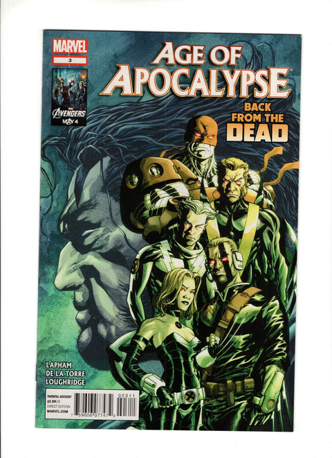 Age of Apocalypse, Vol. 1 #3 (2012)   Marvel Comics 2012