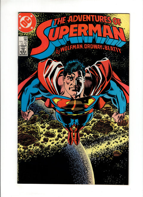 Adventures of Superman, Vol. 1 #435A (1987)   DC Comics 1987