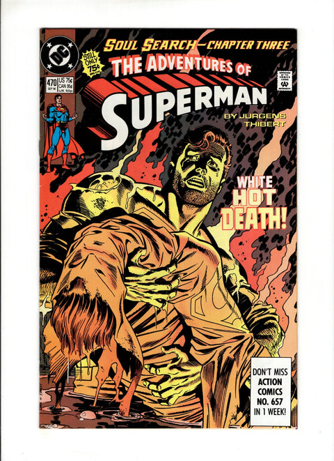 Adventures of Superman, Vol. 1 #470A (1990)   DC Comics 1990
