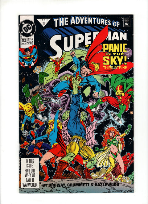 Adventures of Superman, Vol. 1 #488A (1992)   DC Comics 1992