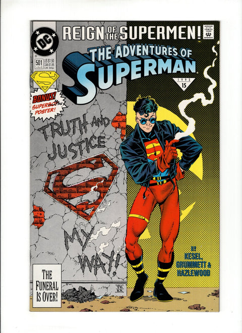 Adventures of Superman, Vol. 1 #501A (1993)   DC Comics 1993