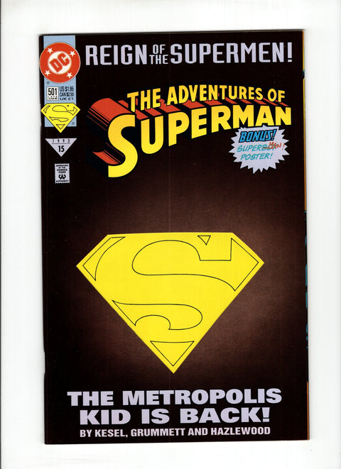 Adventures of Superman, Vol. 1 #501C (1993)   DC Comics 1993