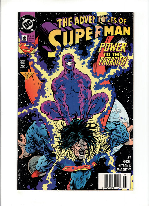 Adventures of Superman, Vol. 1 #512B (1994) Newsstand  DC Comics 1994