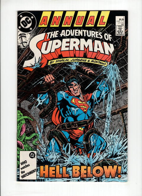 Adventures of Superman, Vol. 1 Annual #1A (1987)   DC Comics 1987