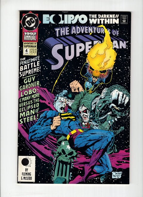 Adventures of Superman, Vol. 1 Annual #4A (1992)   DC Comics 1992