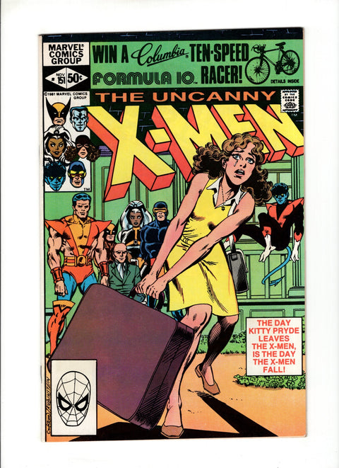 Uncanny X-Men, Vol. 1 #151A (1981)   Marvel Comics 1981