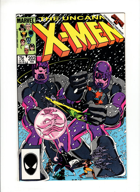Uncanny X-Men, Vol. 1 #202A (1985)   Marvel Comics 1985