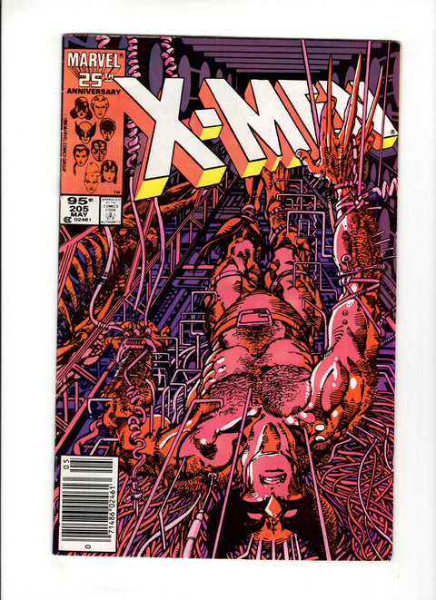 Uncanny X-Men, Vol. 1 #205C (1986) CPV  Marvel Comics 1986