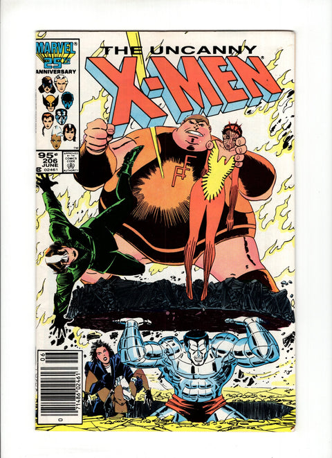 Uncanny X-Men, Vol. 1 #206C (1986) CPV  Marvel Comics 1986