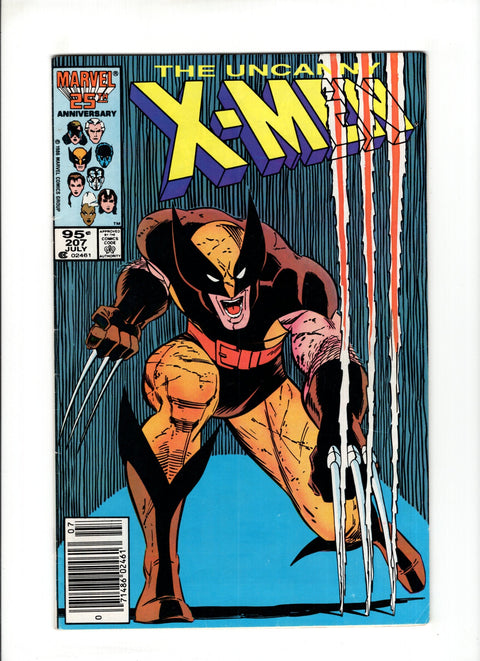 Uncanny X-Men, Vol. 1 #207C (1986) CPV  Marvel Comics 1986