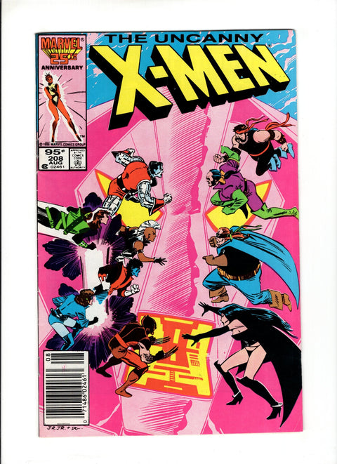 Uncanny X-Men, Vol. 1 #208C (1986) CPV  Marvel Comics 1986
