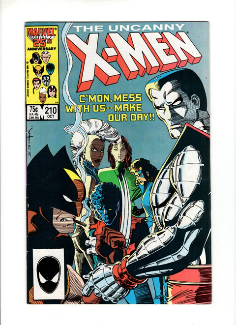 Uncanny X-Men, Vol. 1 #210A (1986)   Marvel Comics 1986
