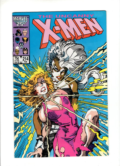 Uncanny X-Men, Vol. 1 #214A (1986)   Marvel Comics 1986