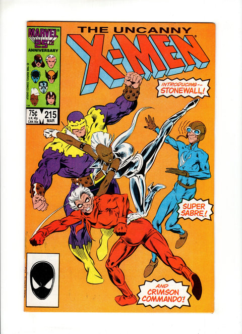 Uncanny X-Men, Vol. 1 #215A (1986)   Marvel Comics 1986