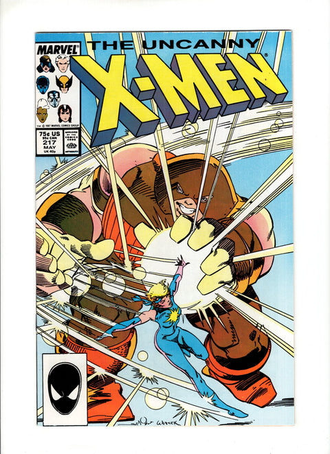 Uncanny X-Men, Vol. 1 #217A (1987)   Marvel Comics 1987