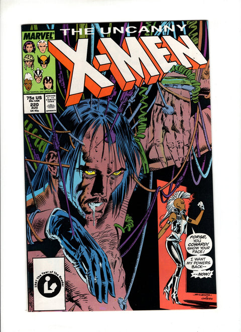 Uncanny X-Men, Vol. 1 #220A (1987)   Marvel Comics 1987
