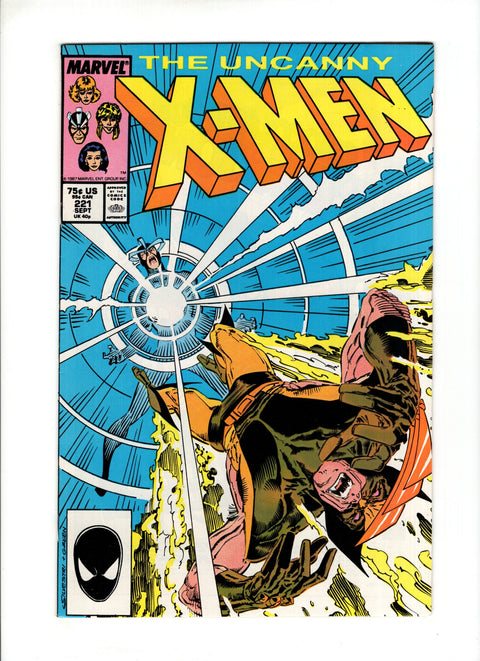 Uncanny X-Men, Vol. 1 #221A (1987) 1st Mr. Sinister 1st Mr. Sinister Marvel Comics 1987