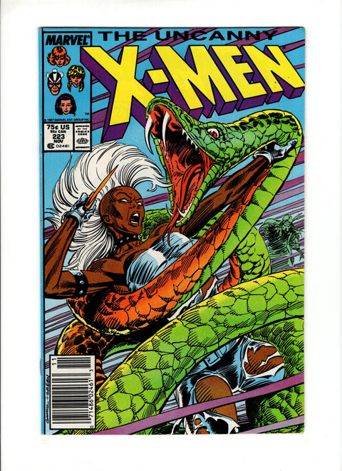 Uncanny X-Men, Vol. 1 #223B (1987) Newsstand  Marvel Comics 1987