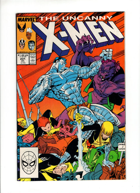 Uncanny X-Men, Vol. 1 #231A (1988)   Marvel Comics 1988