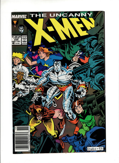 Uncanny X-Men, Vol. 1 #235B (1988) Newsstand  Marvel Comics 1988